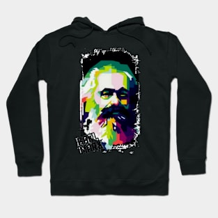 Karl Marx Popart Hoodie